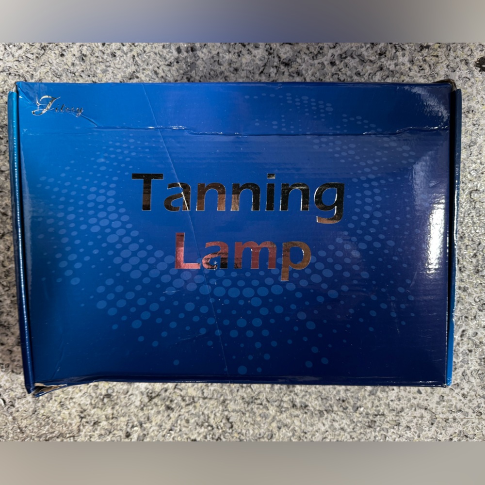 Blue Tanning Lamp Box